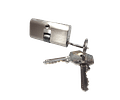 Cilindro De Seguridad Oval Compatible Con Yale 854 Llave Llave