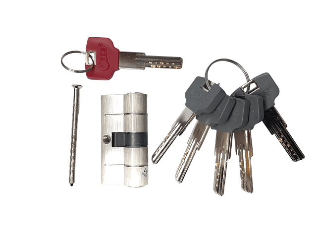 Cilindro Multipunto Gl Europeo De Seguridad Llave Llave 60mm