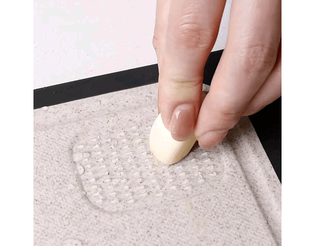 Tabla De Picar Cortar Profesional Doble Cara Acero Inoxidable