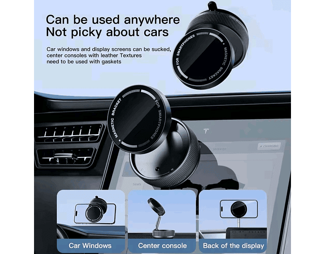 Soporte Celular Magnetico Giratorio 360 Magsafe Ultrafuerte 