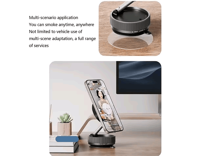 Soporte Celular Magnetico Giratorio 360 Magsafe Ultrafuerte 