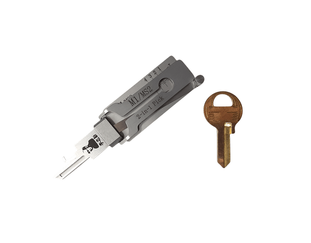 Ganzua Lishi M1 Ms2 Para Candados Master Profesional Codificación 4 Pines