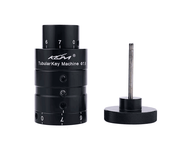 Maquina Duplicadora De Llaves Tubulares Manual Klom 7.8mm