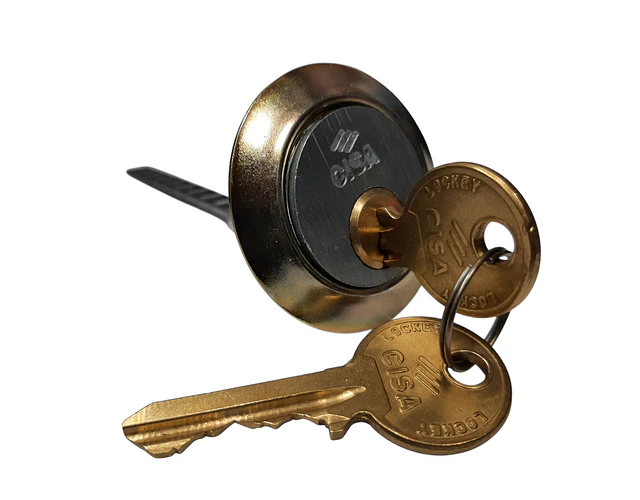 Cerradura Sobreponer De Seguridad Cisa Ranger Visalock Gris 