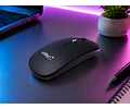Mouse Inalámbrico Recargable Usb 2,4g Unitec Rgb Btw-121