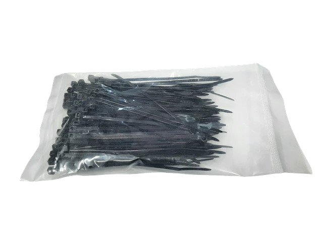Amarra Plastica Abrazadera 2.5mm X 10cm Largo Paquete X 100