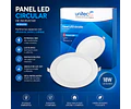 Panel Led Redondo Incrustar 18w Unitec Certificado Retilap