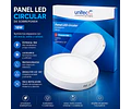 Panel Led Redondo Sobreponer 18w Unitec Certificado Retilap