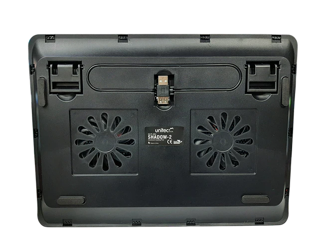 Base Refrigerante Portatil 2 Ventiladores Unitec Ncp-064
