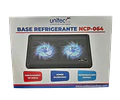 Base Refrigerante Portatil 2 Ventiladores Unitec Ncp-064