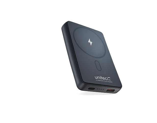 Power Bank Magnética + Carga Por Cable 10.000 Mah Unitec
