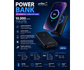 Power Bank Magnética + Carga Por Cable 10.000 Mah Unitec