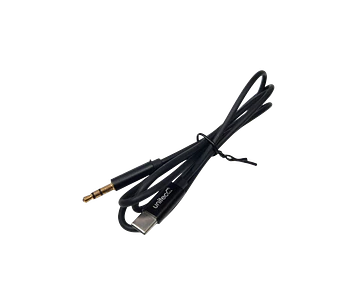 Cable Auxiliar Audio Tipo C A Jack 3.5mm 1 Metro Negro