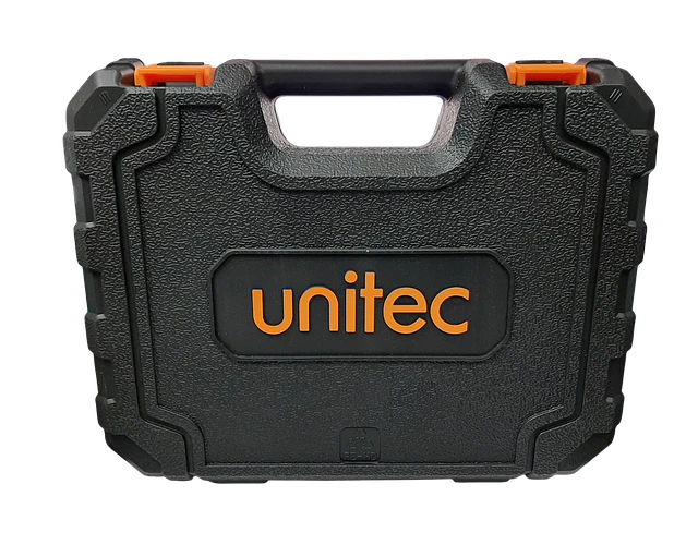 Kit Taladro Inalambrico Atornillador Unitec 12v 3/8'' 2 Baterias + 23 Accesorios