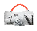 Kit Taladro Inalambrico Atornillador Unitec 12v 3/8'' 2 Baterias + 23 Accesorios