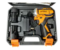 Kit Taladro Inalambrico Atornillador Unitec 12v 3/8'' 2 Baterias + 23 Accesorios
