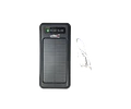 Power Bank Solar Portátil 10.000 Mah Con Cables Unitec