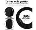 Correa Cinturón Trenzada Unisex Ajustable Elástica Elegante 
