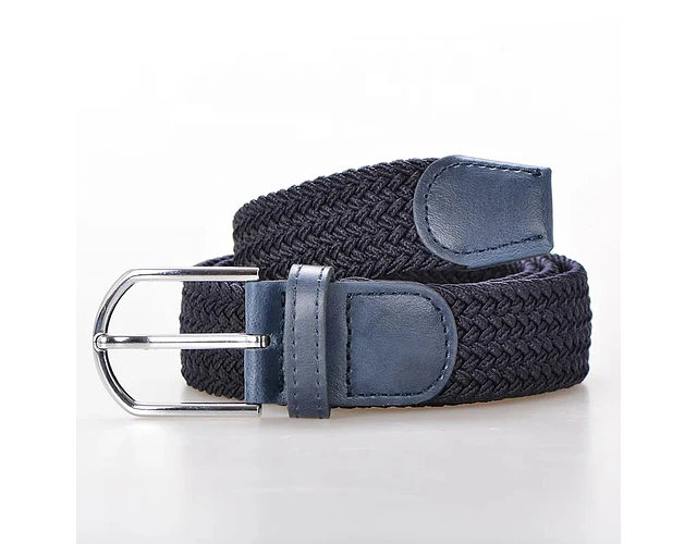 Correa Cinturón Trenzada Unisex Ajustable Elástica Elegante 