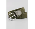Correa Cinturón Trenzada Unisex Ajustable Elástica Elegante 