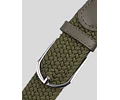 Correa Cinturón Trenzada Unisex Ajustable Elástica Elegante 