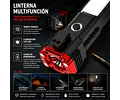 Linterna Led De Emergencia Para Carro Multifunción Recargable