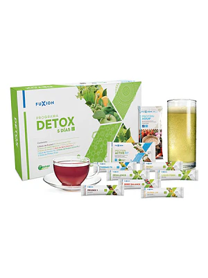 DETOX 5 dias x caja pack - FUXION - VENTA LIBRE PROMOCION