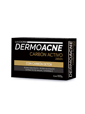 JABON CARBON ACTIVO (DERMOACNE) - 100 g.