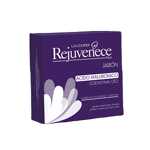 JABON ACIDO HIALURONICO + COQ10 (REJUVENCE PLUS) - 80 g.