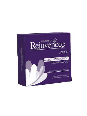 JABON ACIDO HIALURONICO + COQ10 (REJUVENCE PLUS) - 80 g.