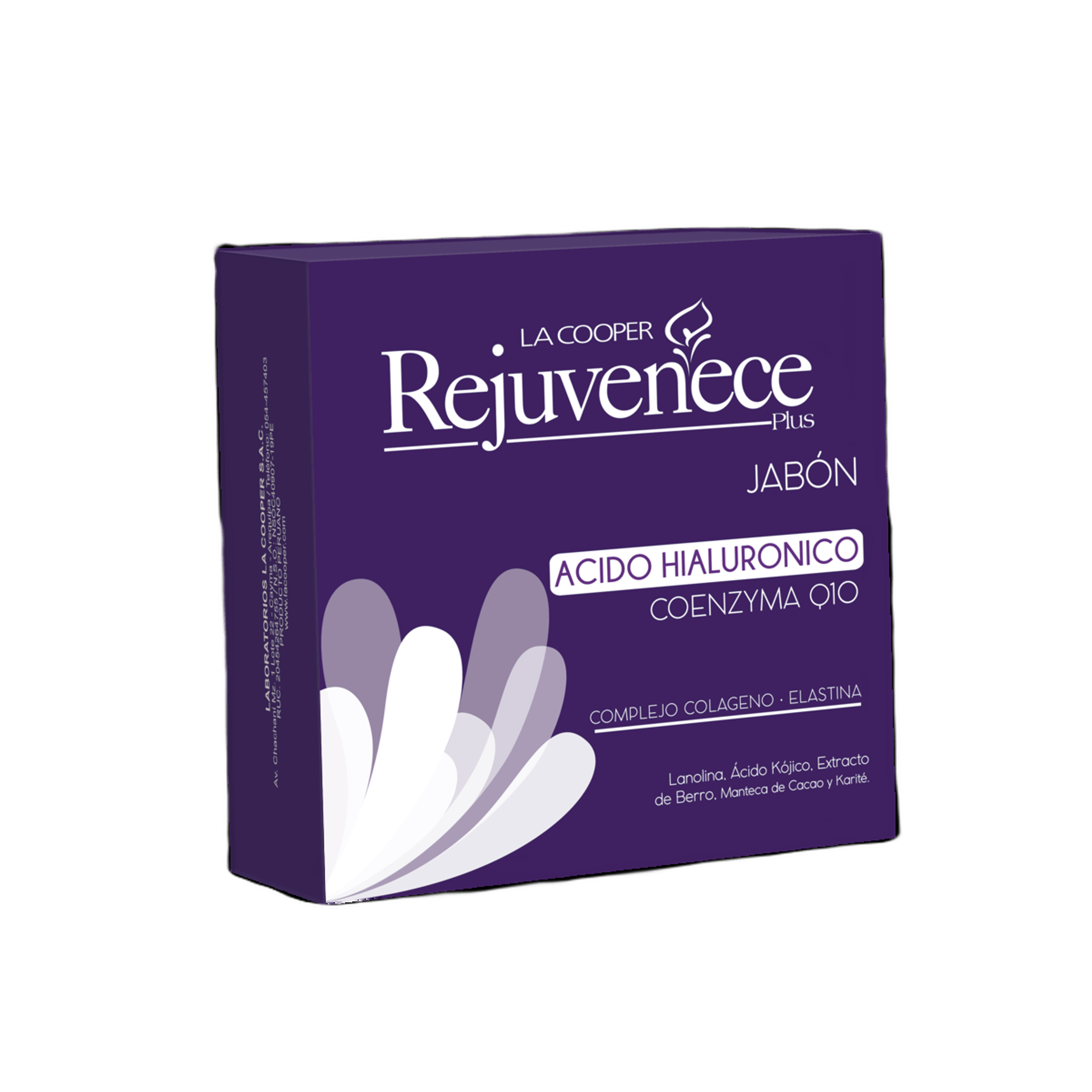 JABON ACIDO HIALURONICO + COQ10 (REJUVENCE PLUS) - 80 g. 1