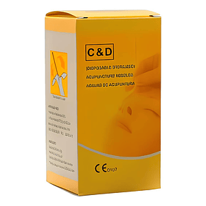 AGUJAS DE ACUPUNTURA 1.5 pulgada - caj x 100 u.