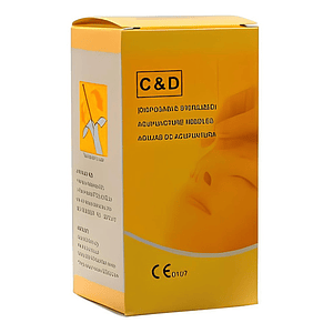 Agujas De Acupuntura 1.5 Pulgada - Caj X 100 U.