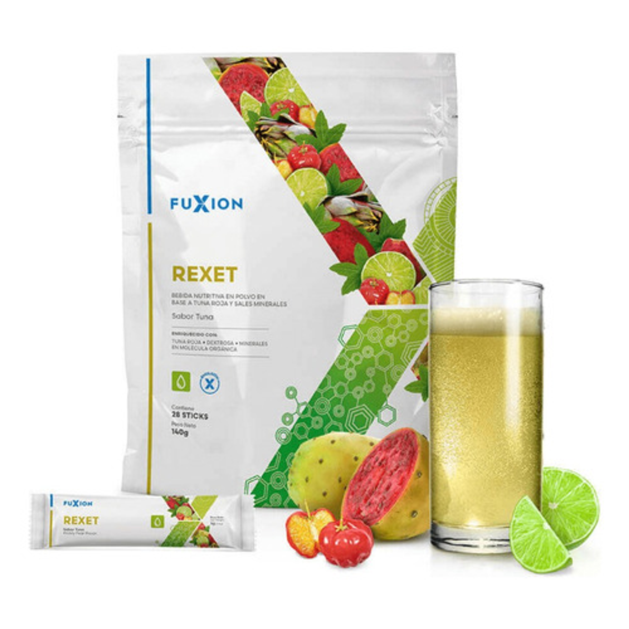 REXET - pack x 28 u. - FUXION - VENTA LIBRE PROMOCION 2