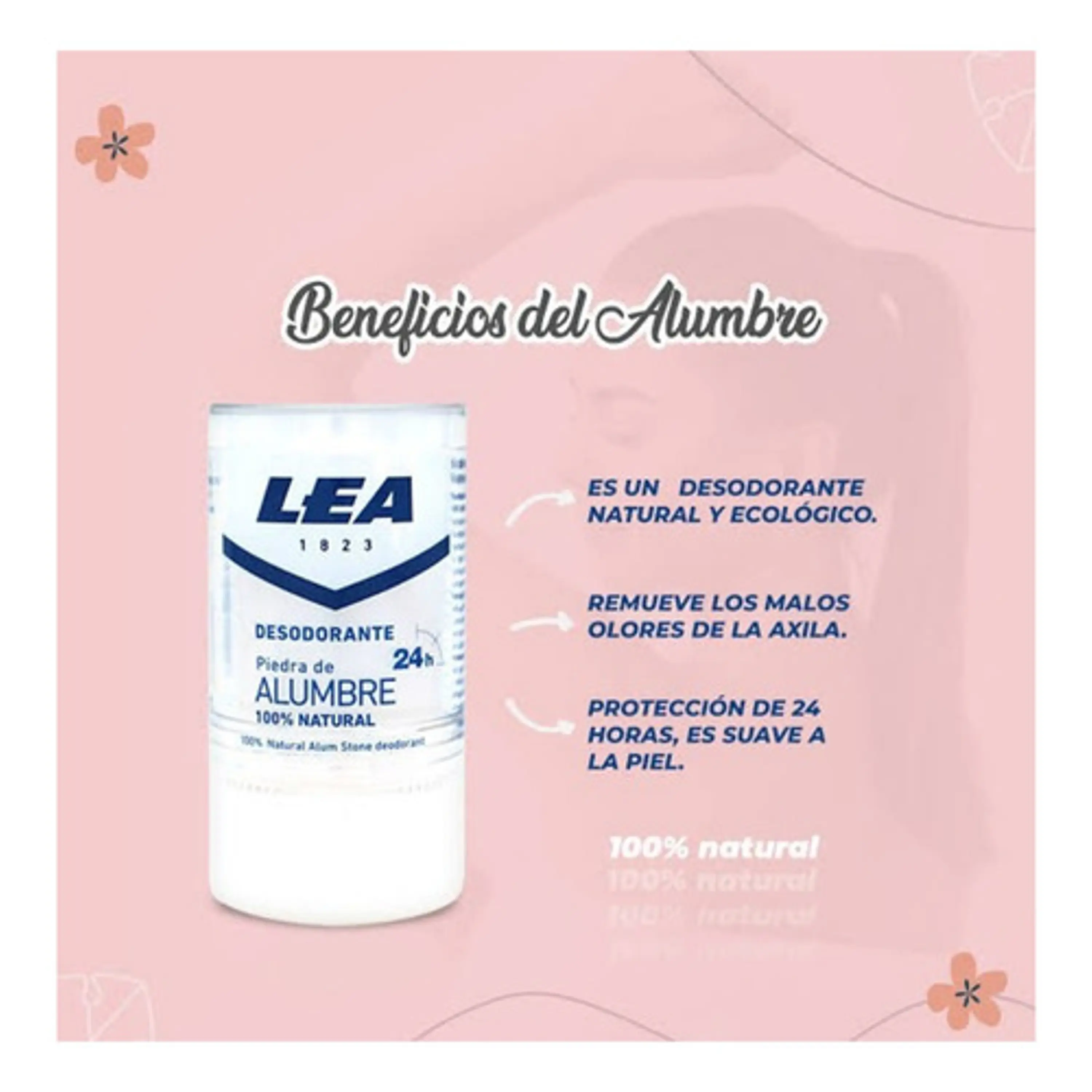 Desodorante Piedra De Alumbre - On-rollon 3
