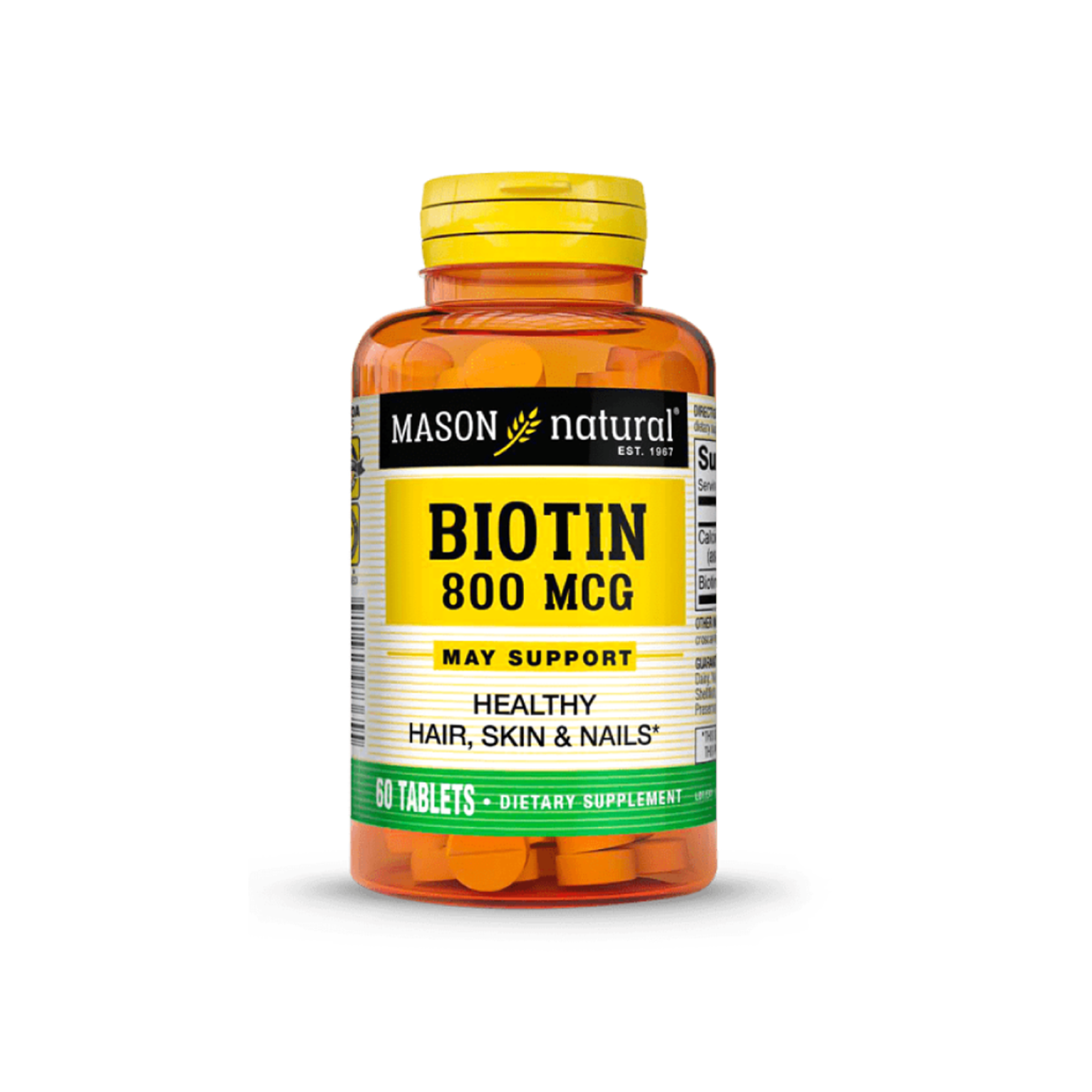 BIOTIN 800 mcg - fco x 60 tab. 1