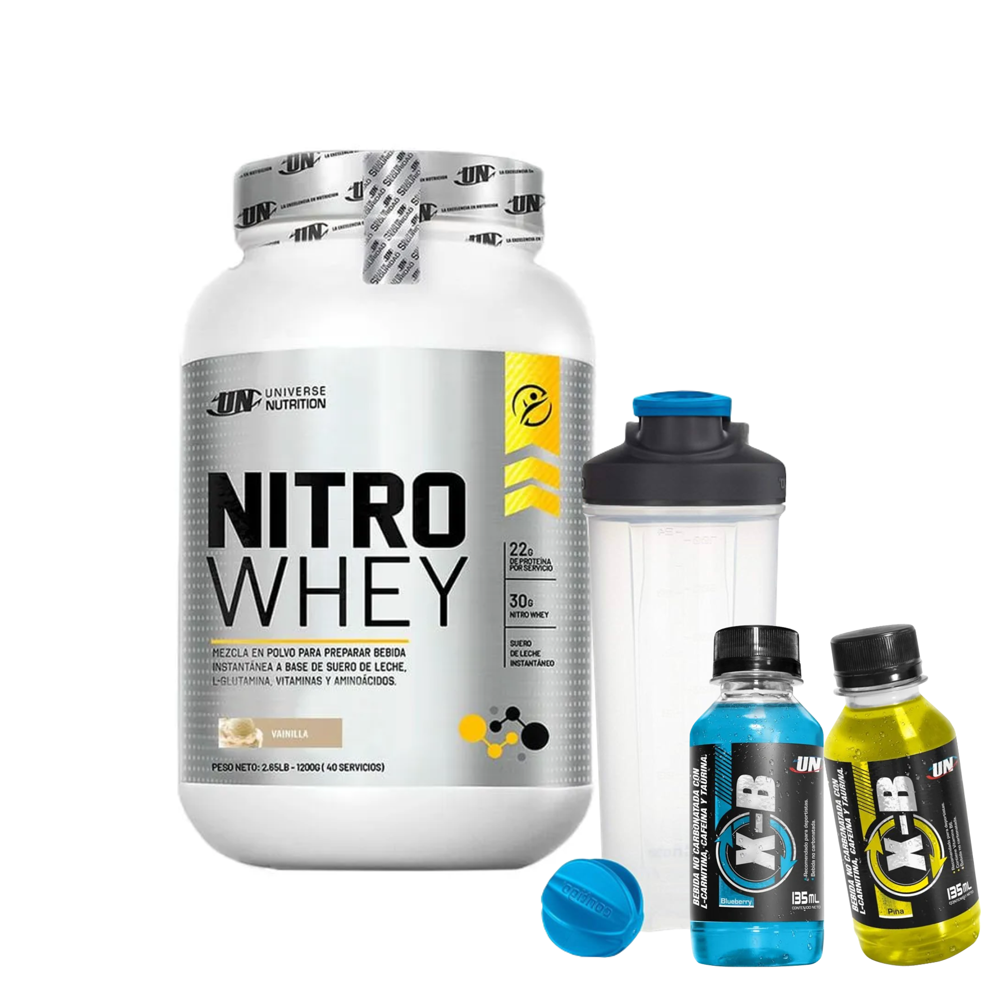 NITRO WHEY x 1100 g pote 1