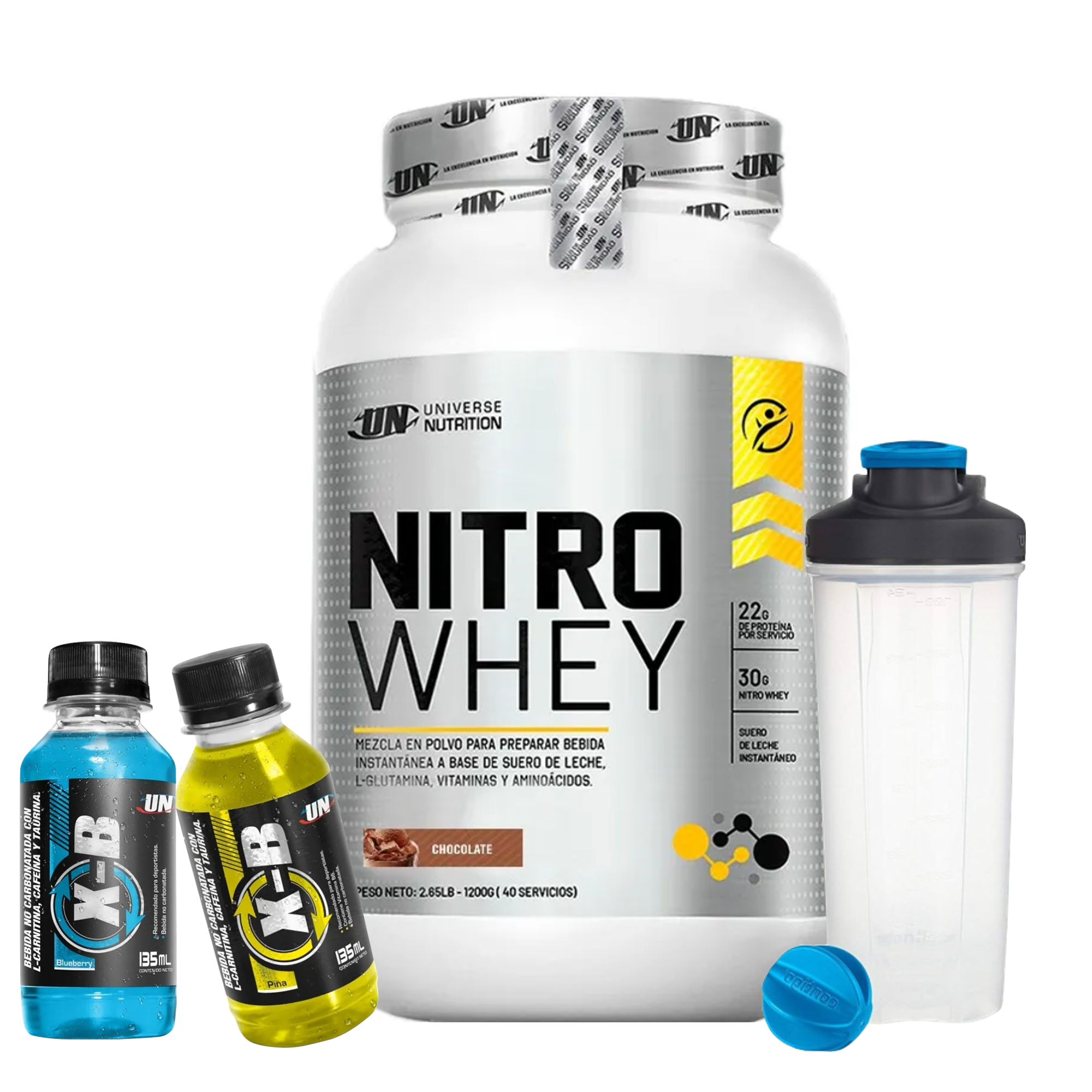 NITRO WHEY x 1100 g pote 3