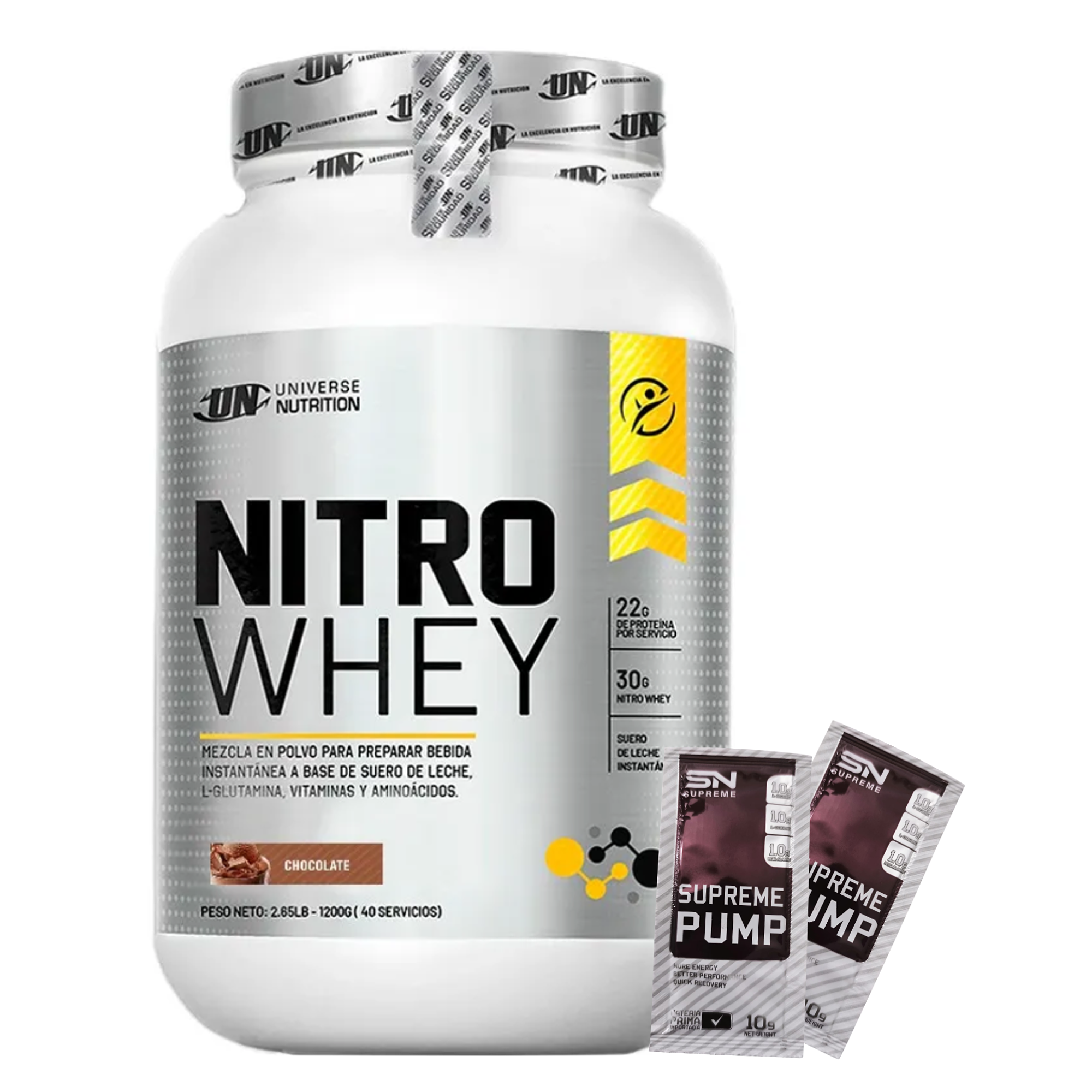 NITRO WHEY x 1100 g pote 7