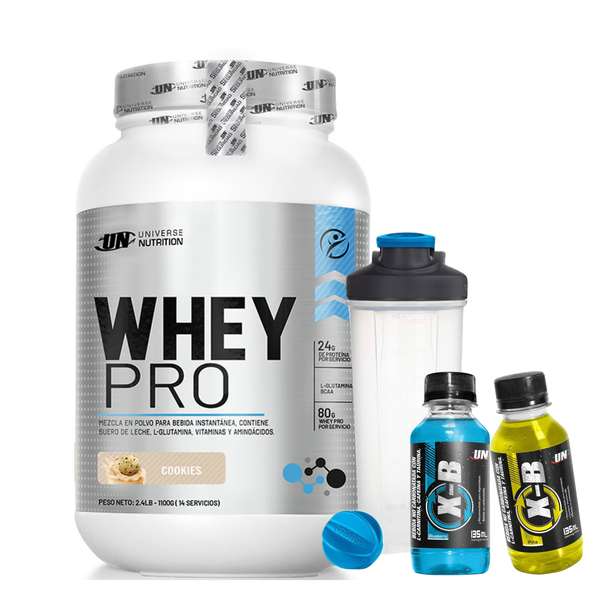 WHEY PRO x 1100 g pote 3