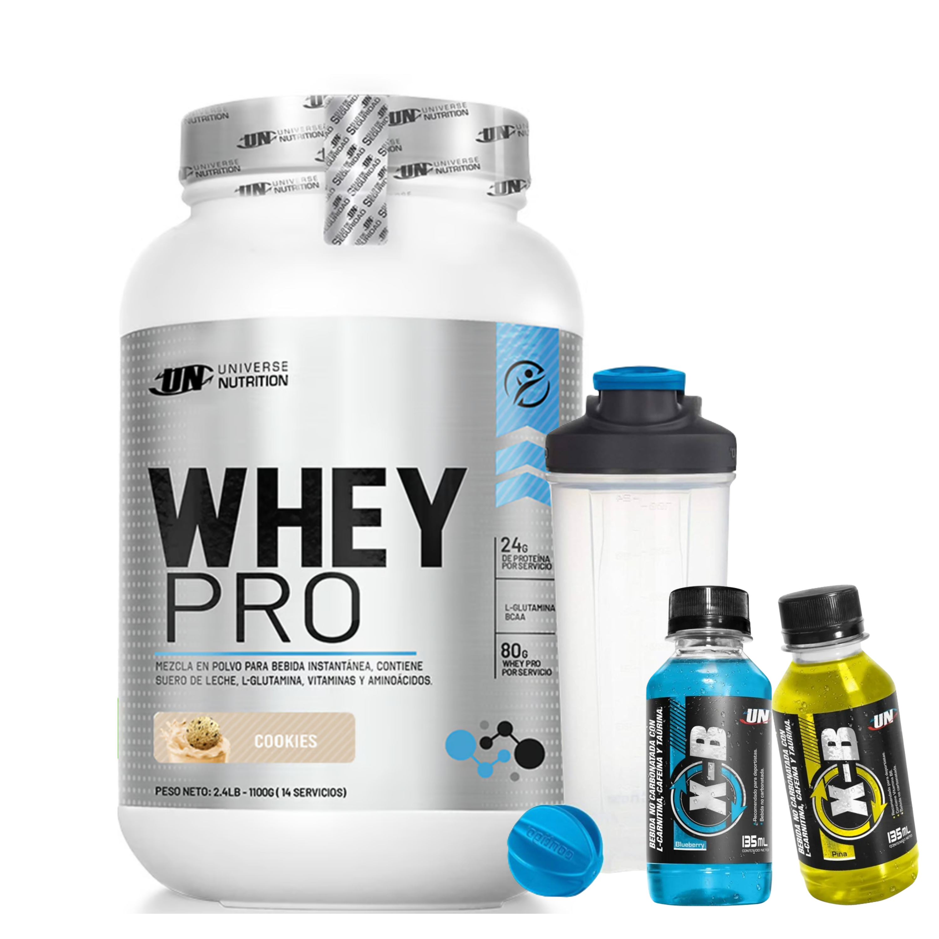 WHEY PRO x 1100 g pote 3