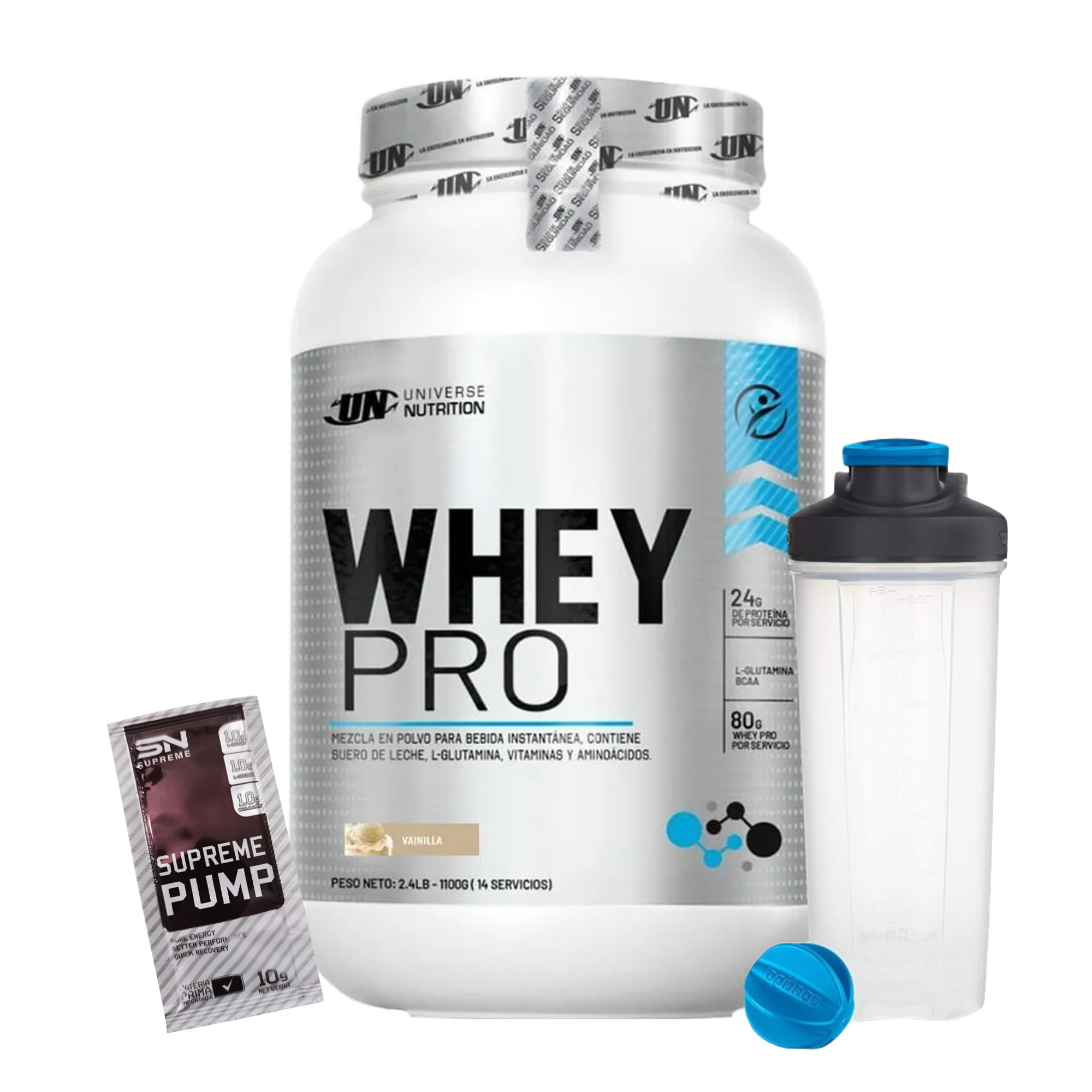WHEY PRO x 1100 g pote 4