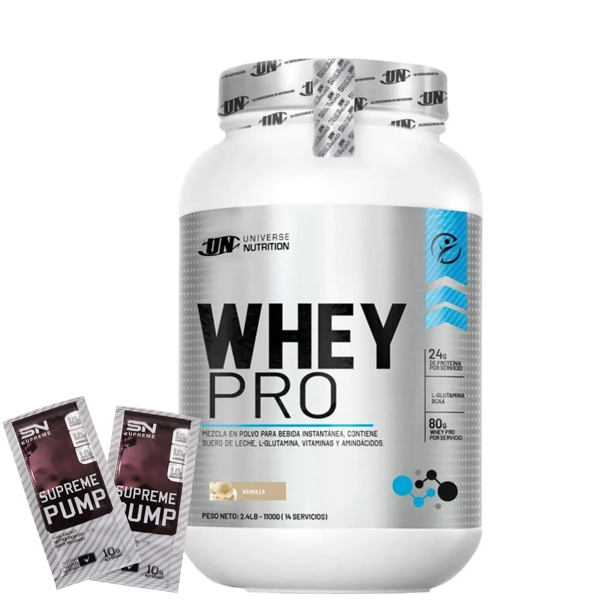 WHEY PRO x 1100 g pote 7