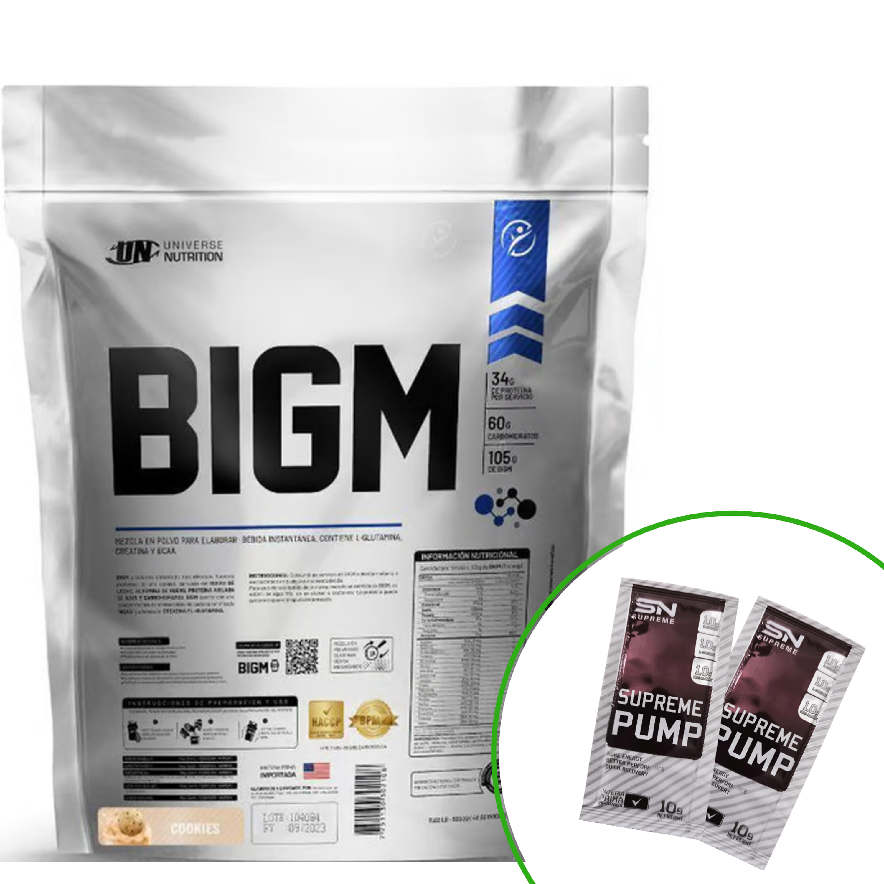 BIGM x 3 kg - 5 kg saco 8