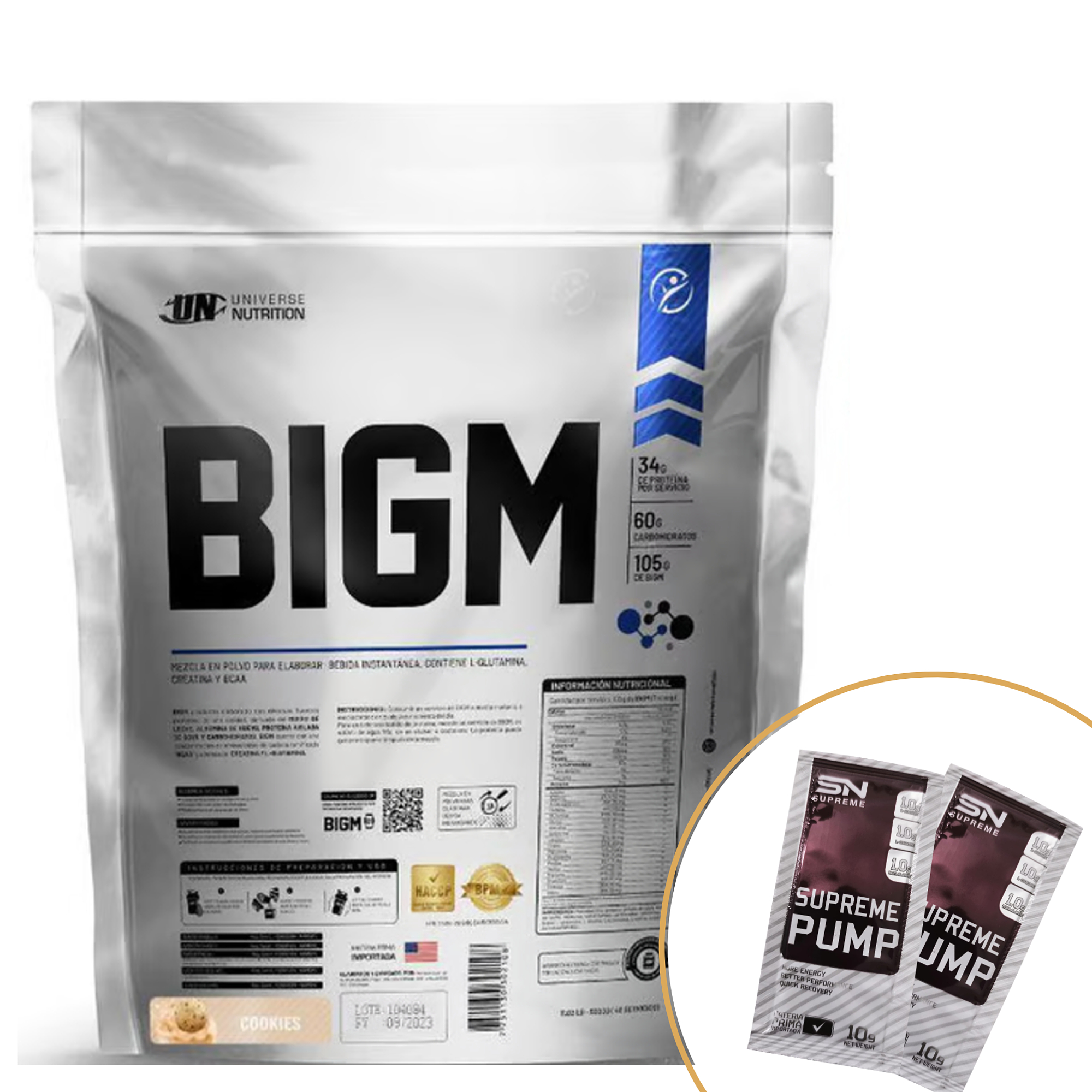 BIGM x 3 kg - 5 kg saco 17