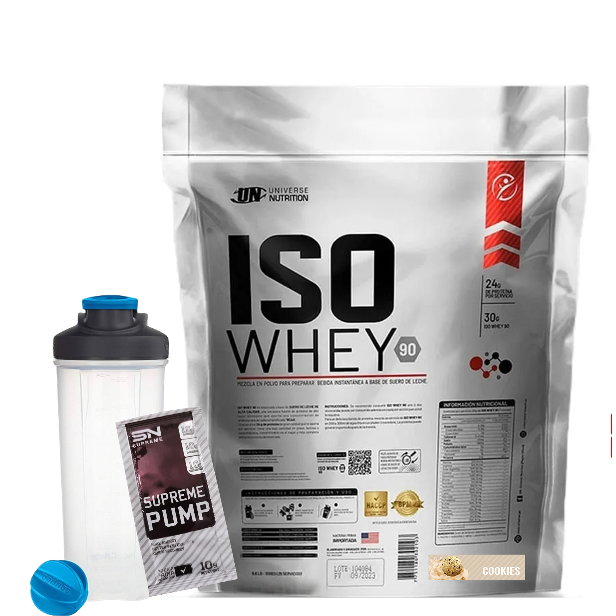 ISO WHEY 90 x 3 kg - 5 kg saco 6