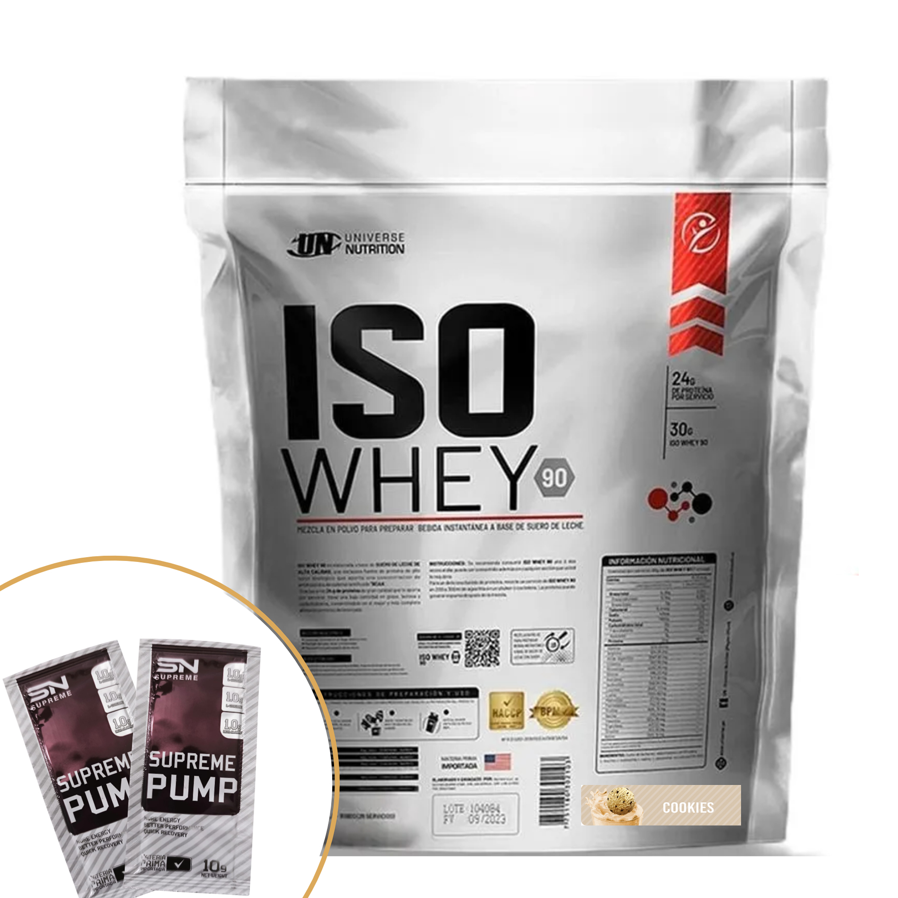 ISO WHEY 90 x 3 kg - 5 kg saco 9