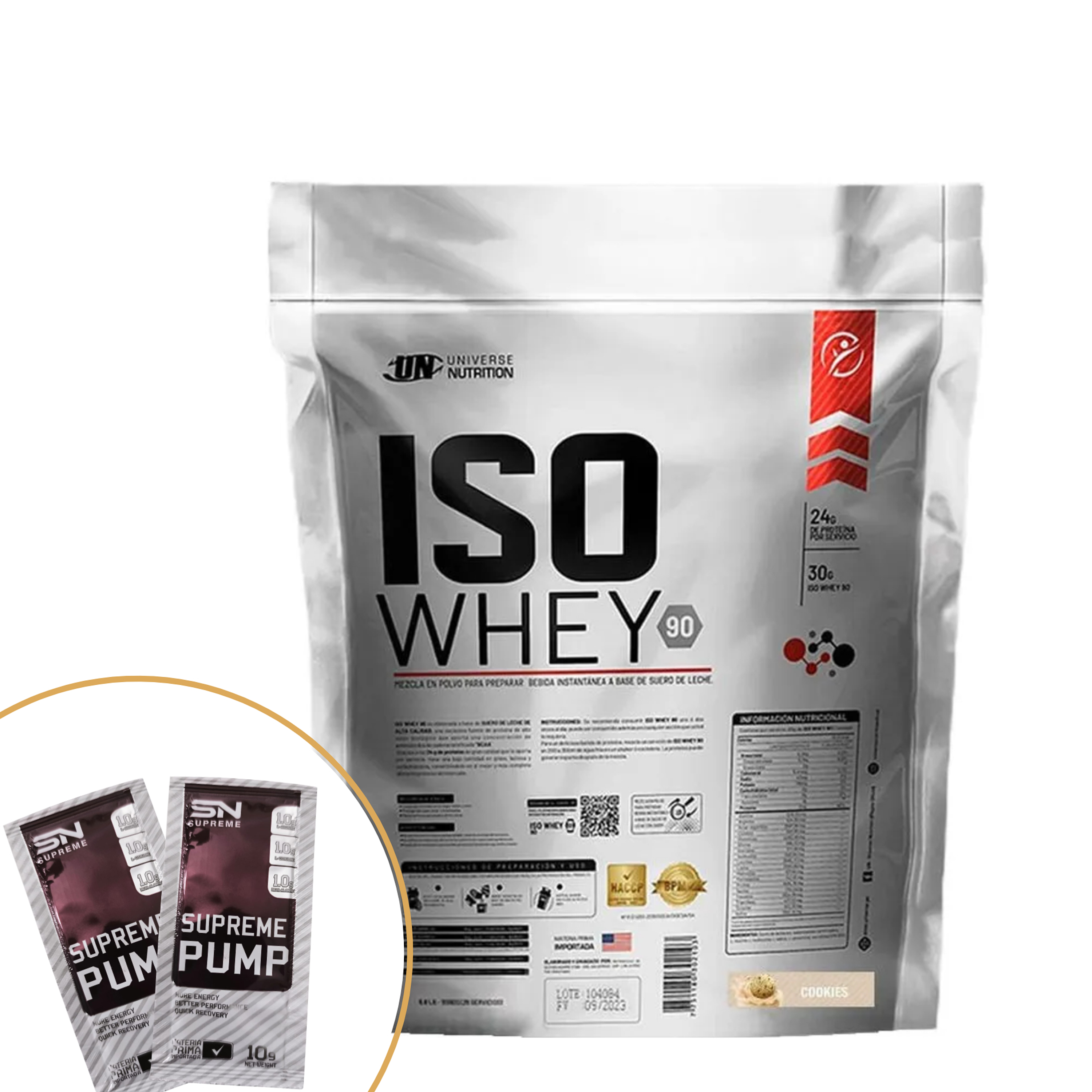 ISO WHEY 90 x 3 kg - 5 kg saco 17
