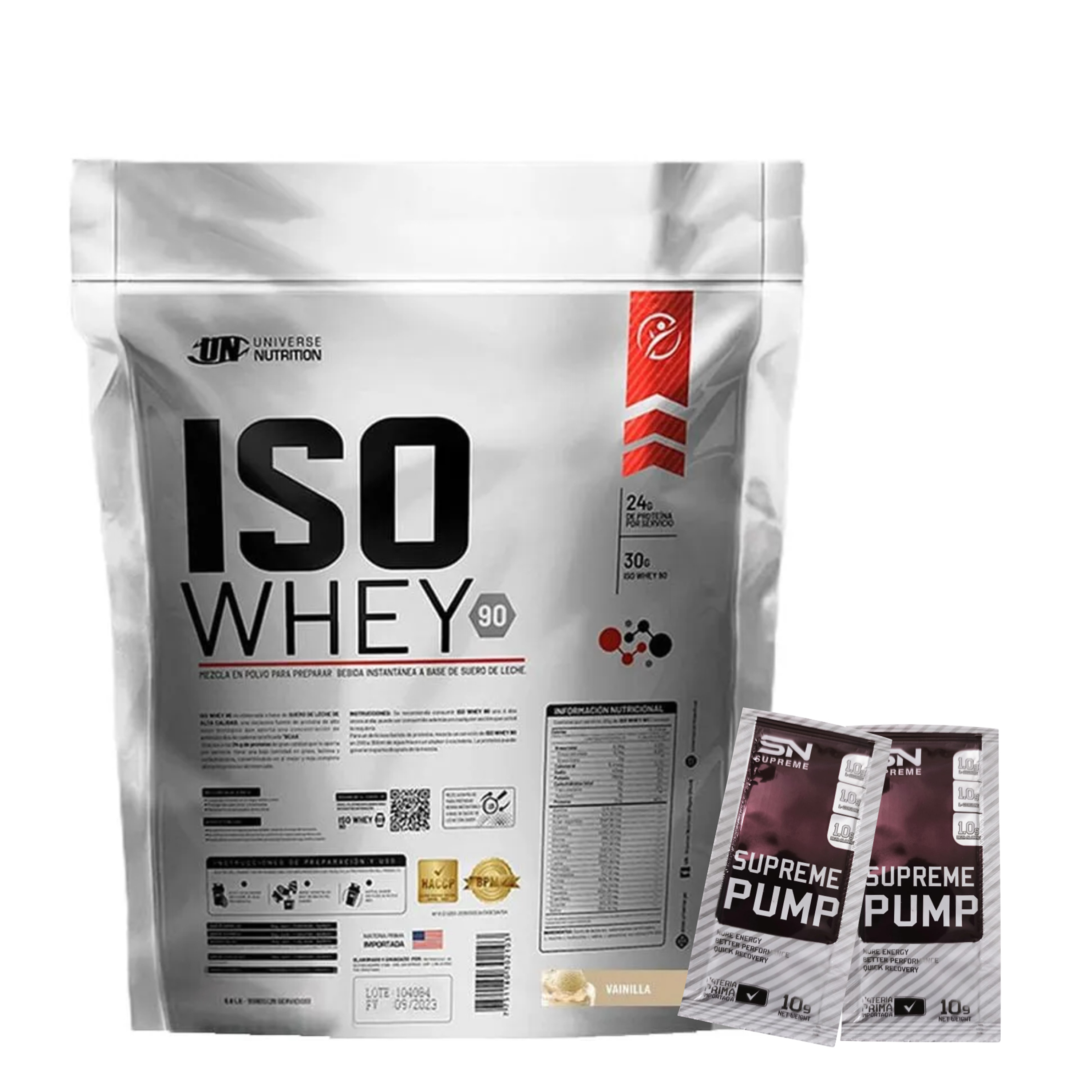 ISO WHEY 90 x 3 kg - 5 kg saco 18
