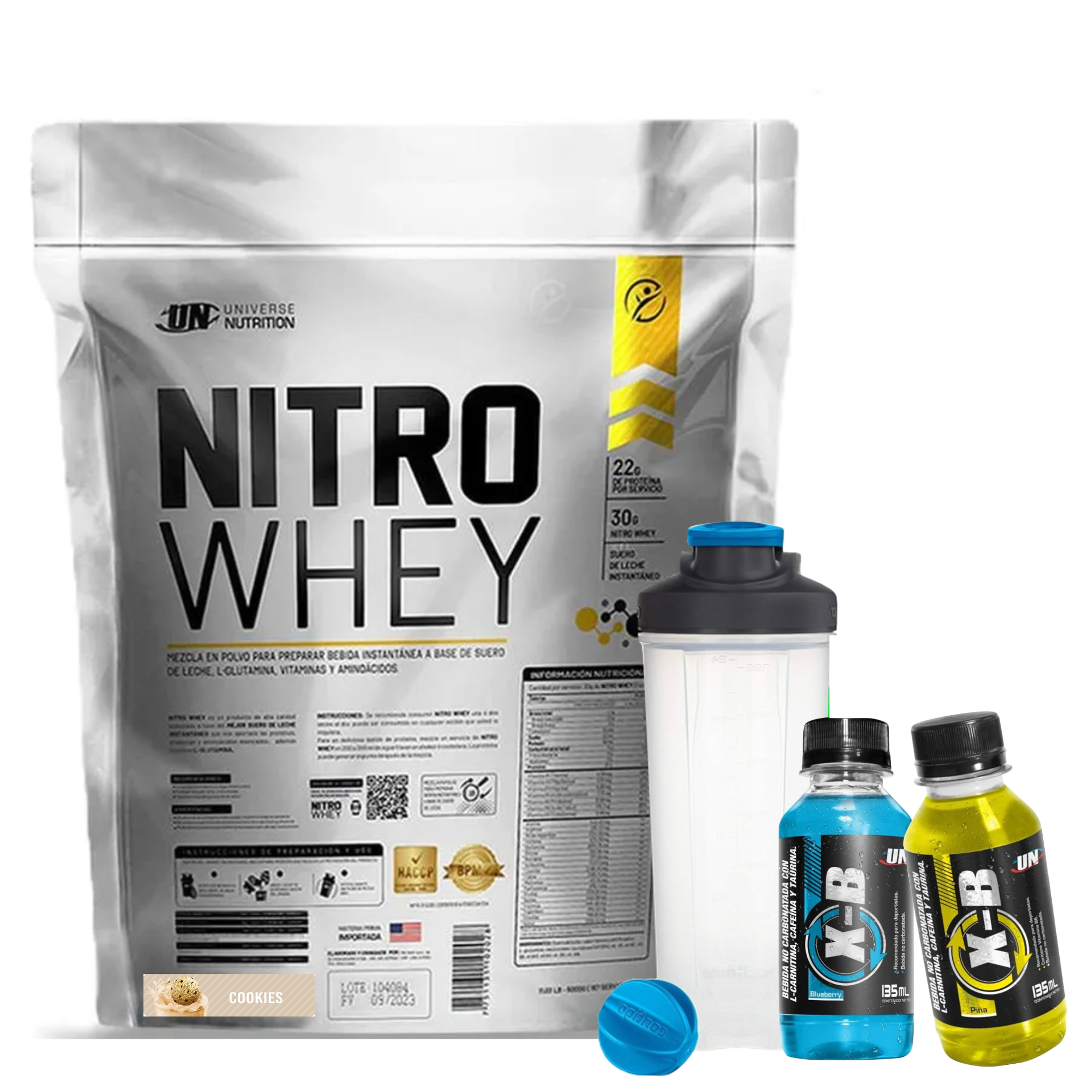 NITRO WHEY x 3kg - 5 kg saco 3